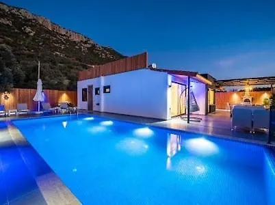 With Private Pool And Jacuzzi Villa Kas
